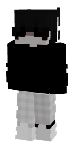 Black skin: body, front render