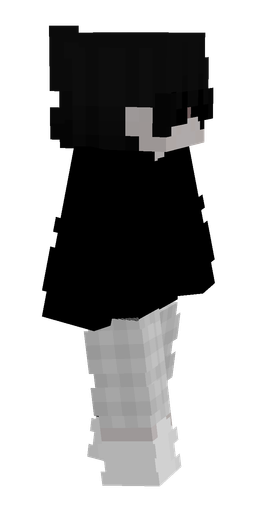 Black skin: body, right side render