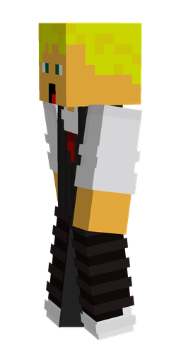 Black skin: body, left side render