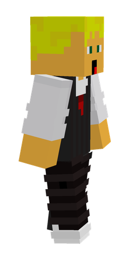 Black skin: body, right side render