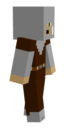 Black skin: body, right side render