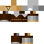 Black skin: raw texture render