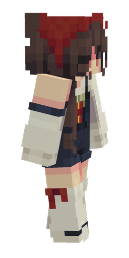 Orange skin: body, right side render