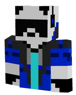 Black skin: bust render