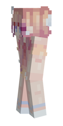 Orange skin: body, left side render