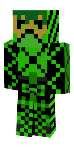 Black skin: body, front render