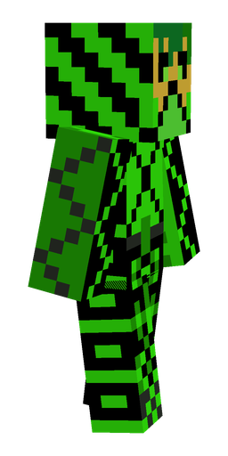 Black skin: body, right side render