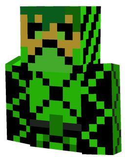 Black skin: bust render
