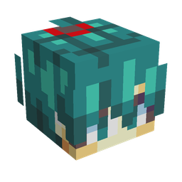Blue skin: head render