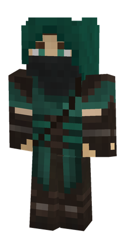 Brown skin: body, front render