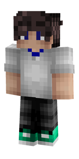 Black skin: body, front render