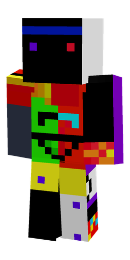 Black skin: body, front render