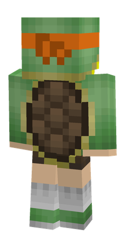 Classic skin: body, back render