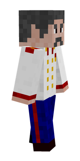Black skin: body, right side render