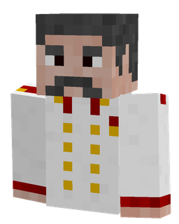 Black skin: bust render