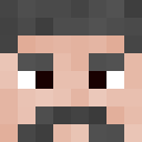 Black skin: face render