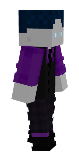 Black skin: body, right side render
