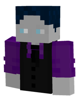 Black skin: bust render