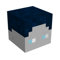Black skin: head render