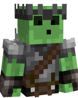 Black skin: bust render