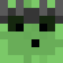 Black skin: face render