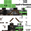 Black skin: raw texture render