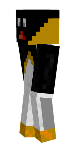 Black skin: body, left side render