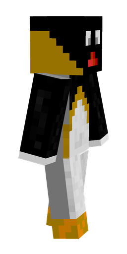 Black skin: body, right side render