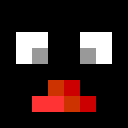 Black skin: face render