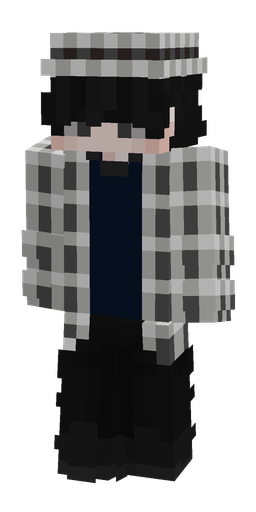 Black skin: body, front render