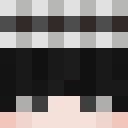 Black skin: face render