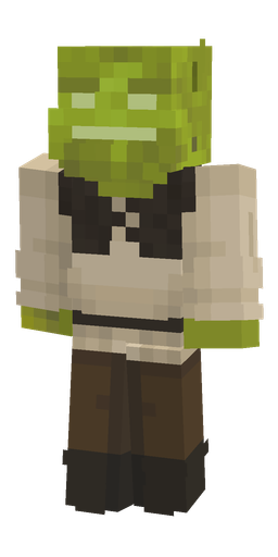 Black skin: body, front render