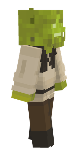Black skin: body, right side render