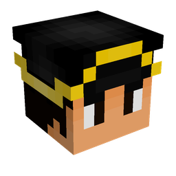 Black skin: head render