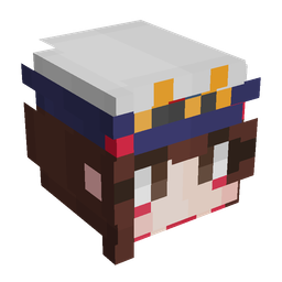 Black skin: head render
