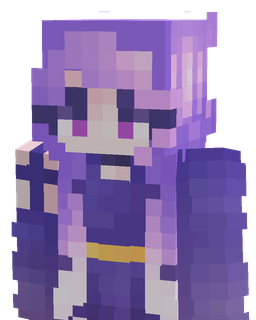 Blue skin: bust render