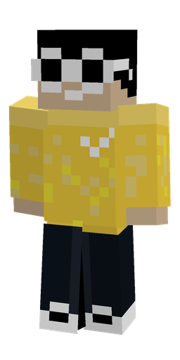 Black skin: body, front render