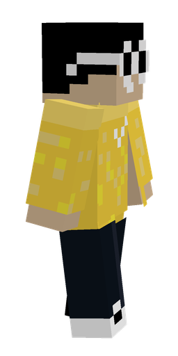 Black skin: body, right side render