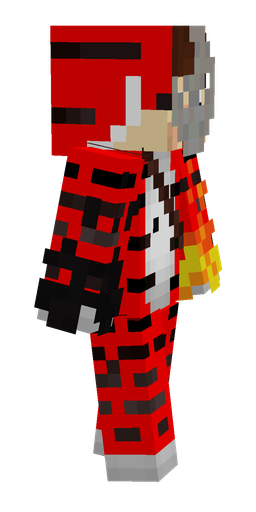 Black skin: body, right side render