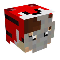 Black skin: head render