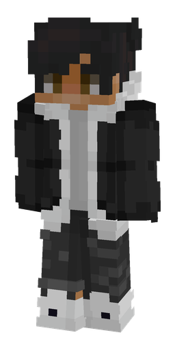Black skin: body, front render