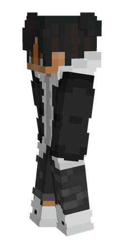 Black skin: body, left side render