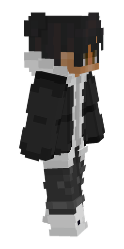 Black skin: body, right side render