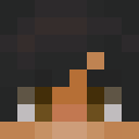 Black skin: face render