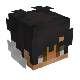 Black skin: head render