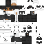 Black skin: raw texture render
