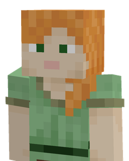 Green skin: bust render
