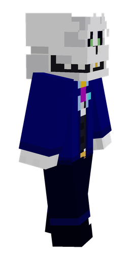 Black skin: body, right side render