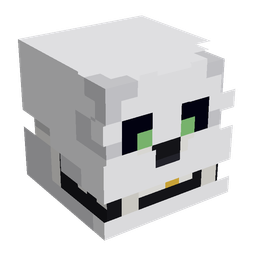 Black skin: head render