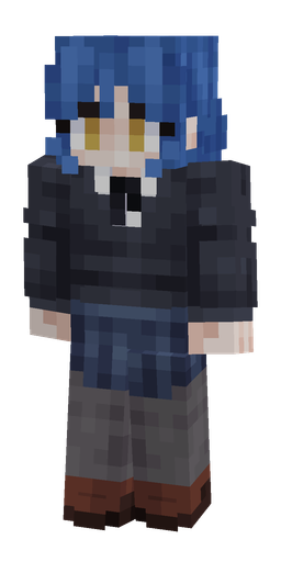 Black skin: body, front render